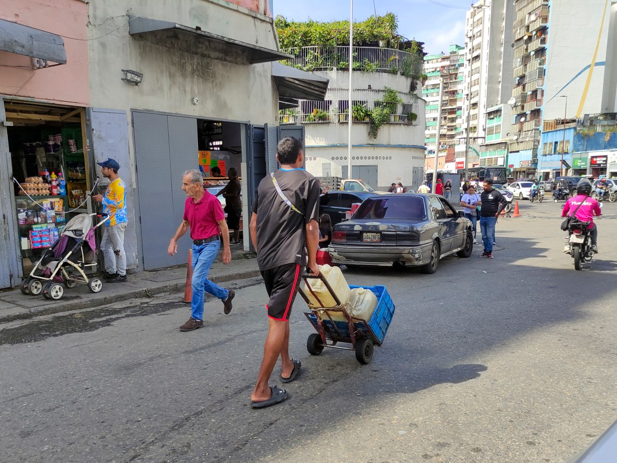 falta de agua, Antímano,