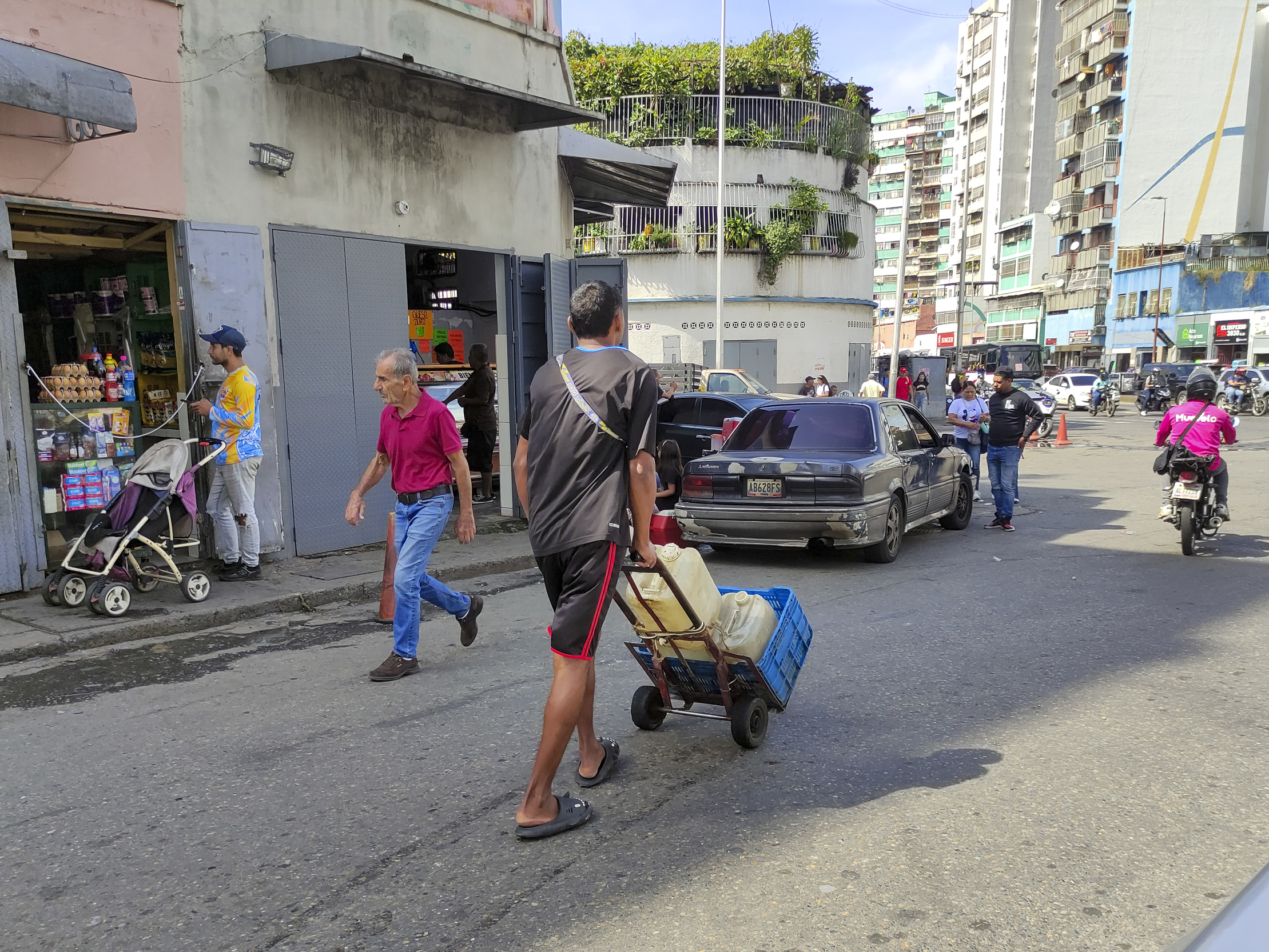 falta de agua, Antímano,