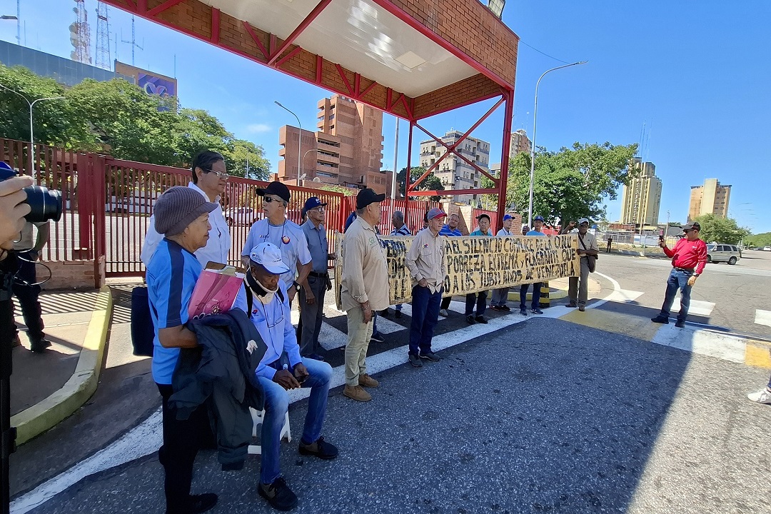 Jubilados rechazan humillación en pago de utilidades de CVG