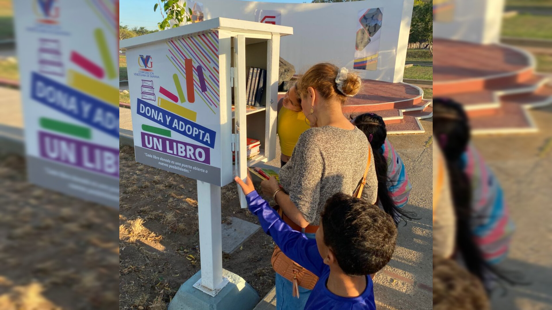 Las casitas de libros llegan a Guayana para fomentar la lectura