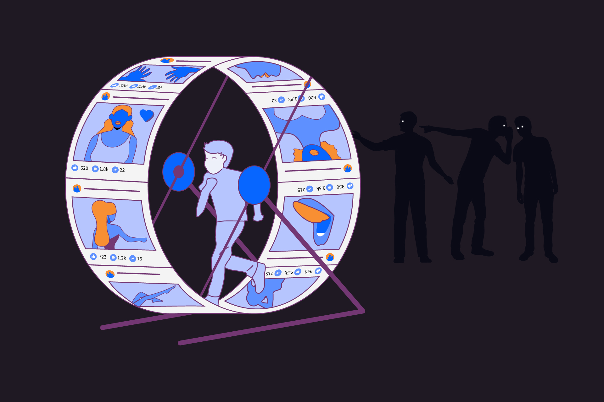 Van a Facebook para celebrar a sus músicos favoritos y depredadores los acechan