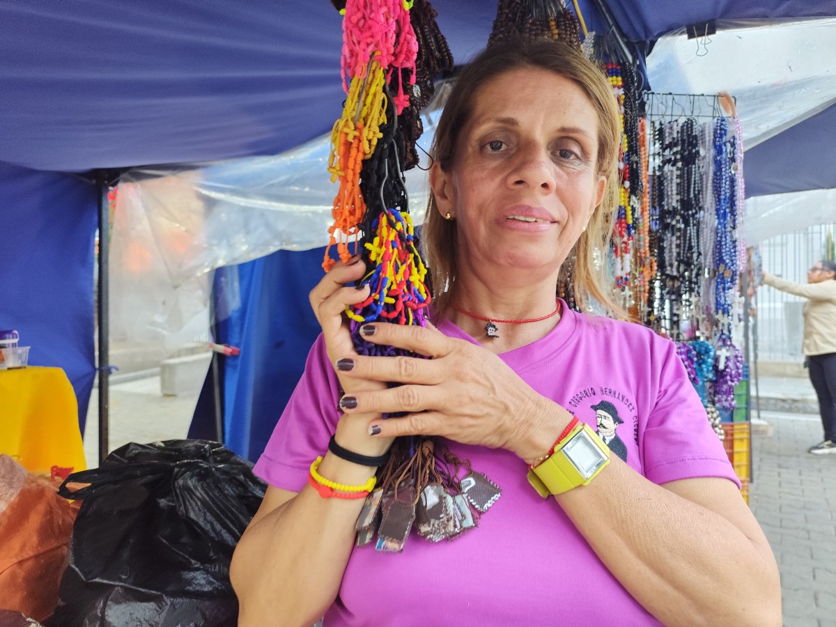 La Candelaria, comerciantes, Semana Santa