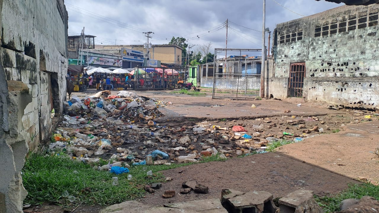 La insalubridad convive en el mercado municipal de San Félix