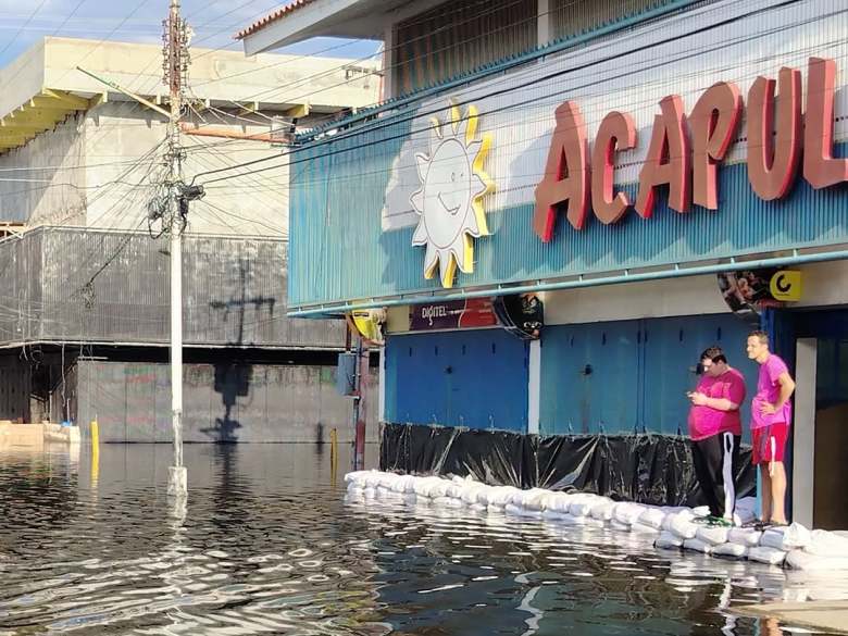 Cerca de 70 % de comercios afectados por crecida del Orinoco en Bolívar