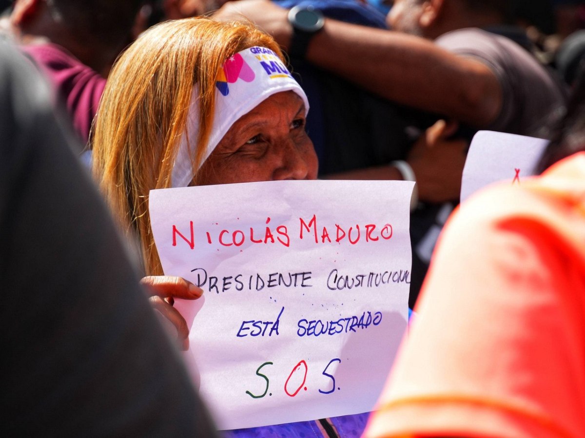 Polimérida detuvo a dos hombres por celebrar detención de Nicolás Maduro