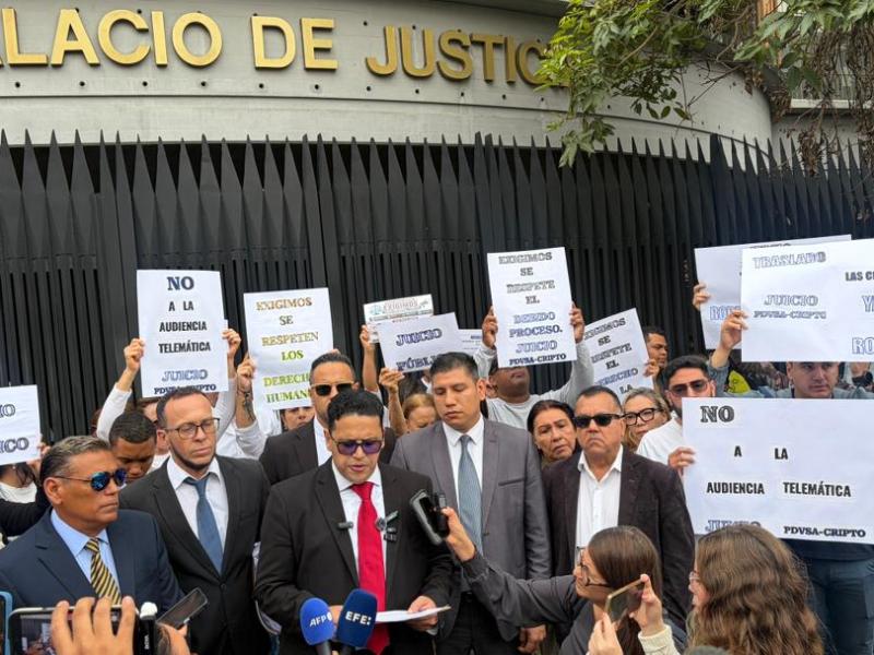 Abogados de acusados en caso Pdvsa-Cripto denuncian “juicio político” y exigen transparencia  