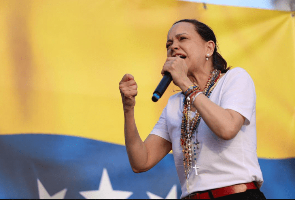 #EnClaves | Seis meses de María Corina Machado entre el “vuelvo pronto” y la campaña diplomática