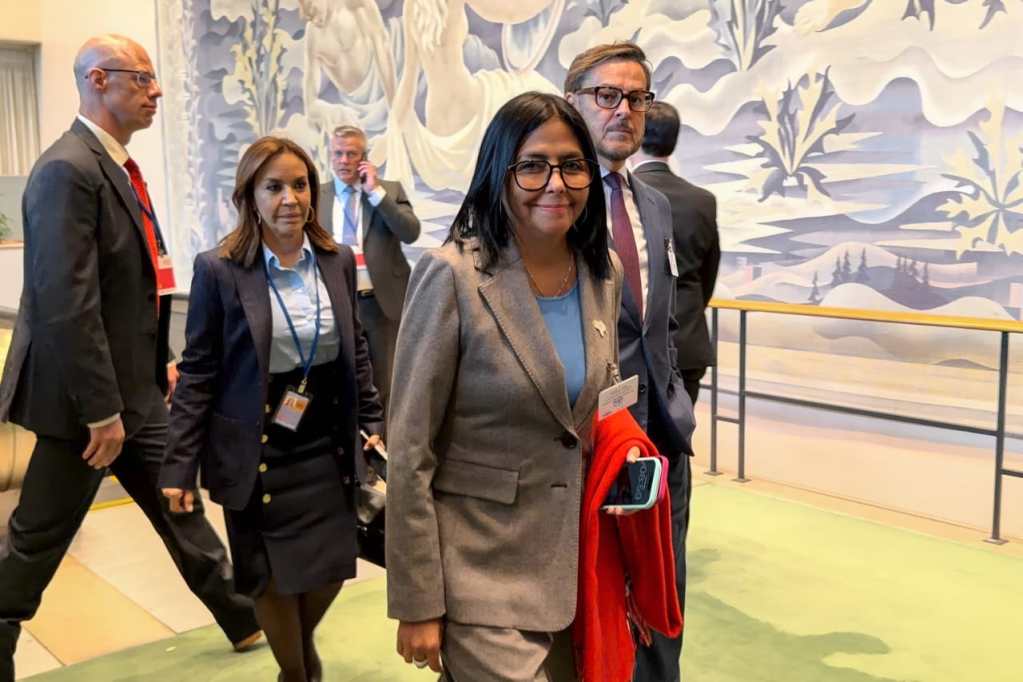 Delcy Rodríguez y Donald Trump sostienen encuentro privado en Nueva York