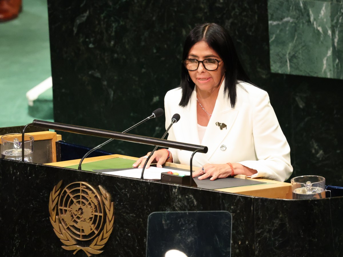 “En Venezuela habrá elecciones”, el compromiso de Delcy Rodríguez ante la ONU