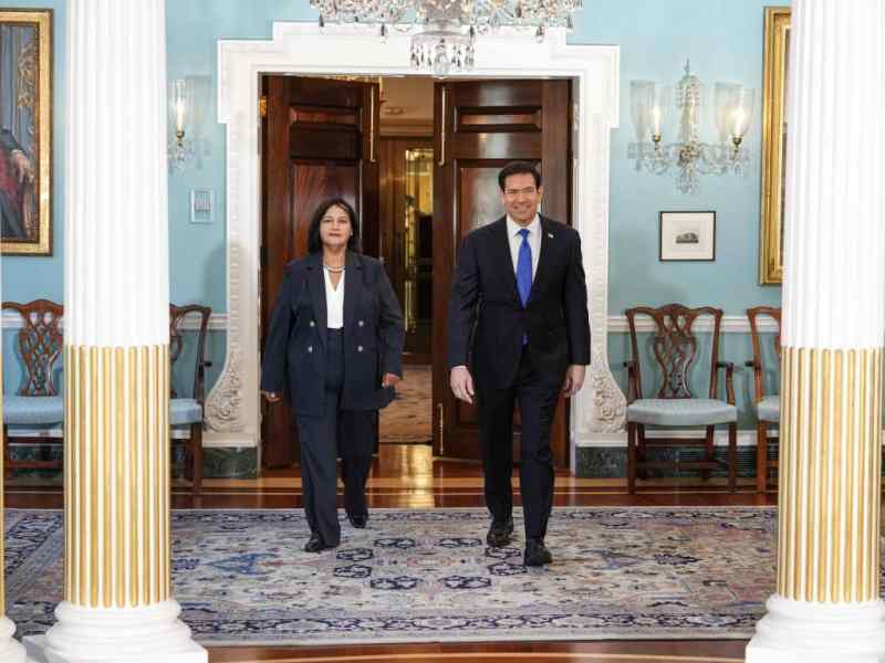 Marco Rubio y Dinorah Figuera fijan la ruta para el tercer ciclo del diálogo en Venezuela