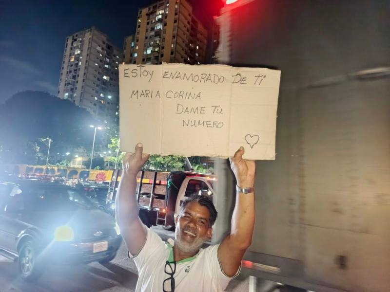 EN FOTOS | Caracas mostró su respaldo a María Corina Machado y colapsó parte de la ciudad