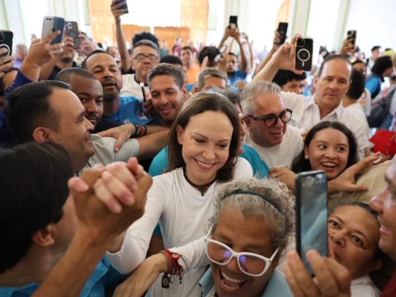 María Corina Machado está de vuelta en Venezuela