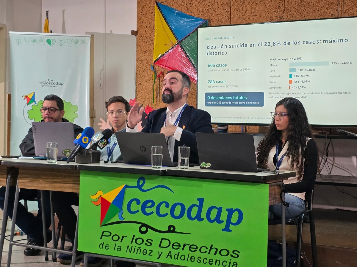 La violencia sexual concentra los niveles más altos de ideación suicida en adolescentes